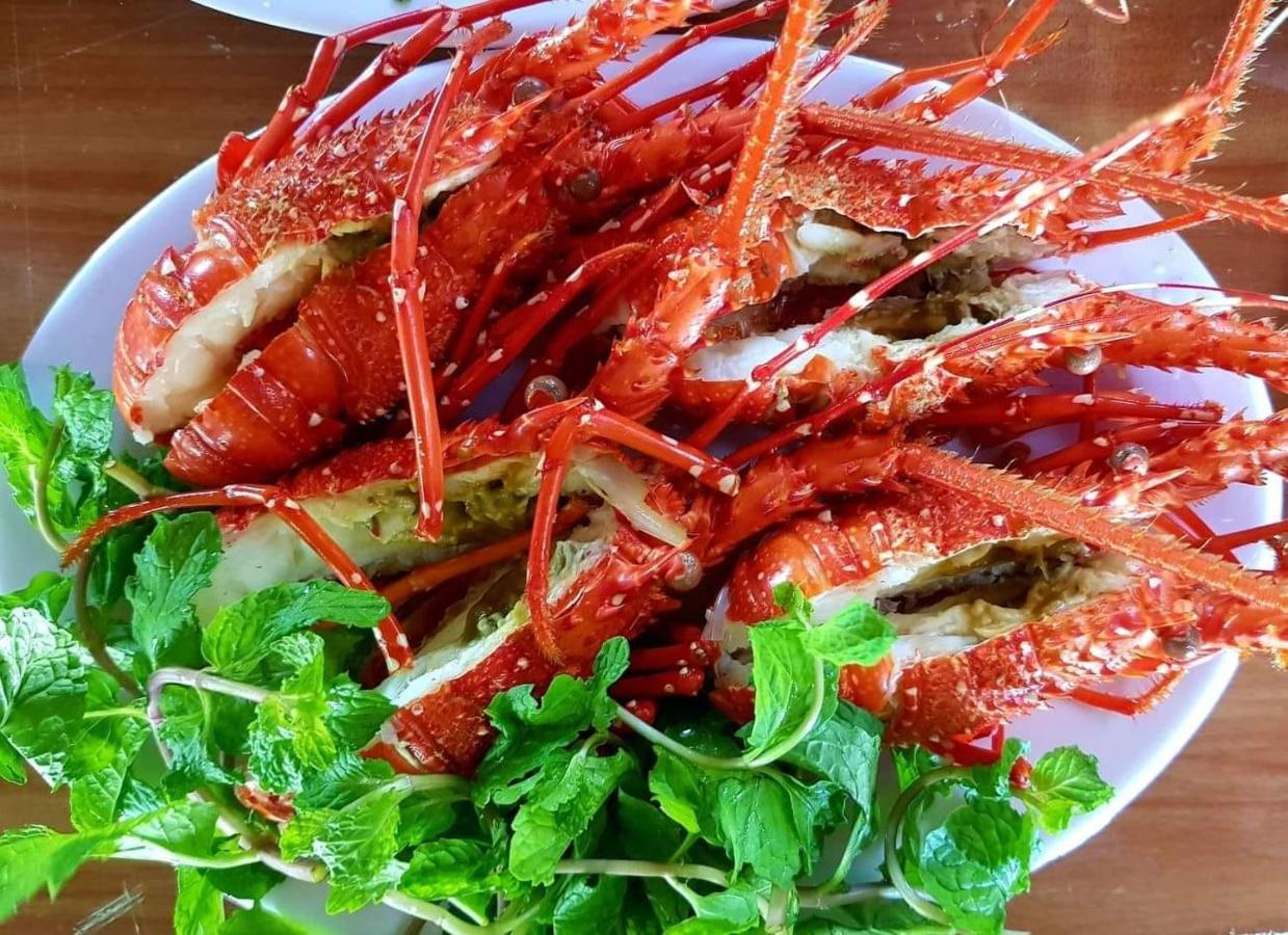Cham'S Corner Lookout Homestay & Restaurant Tân Hiệ エクステリア 写真