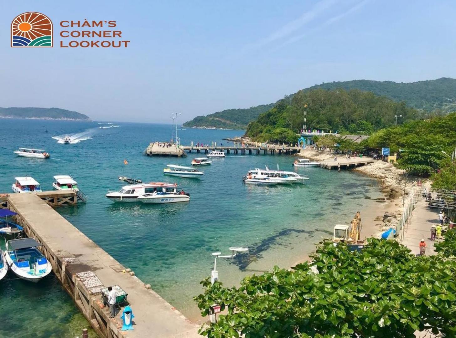 Cham'S Corner Lookout Homestay & Restaurant Tân Hiệ エクステリア 写真