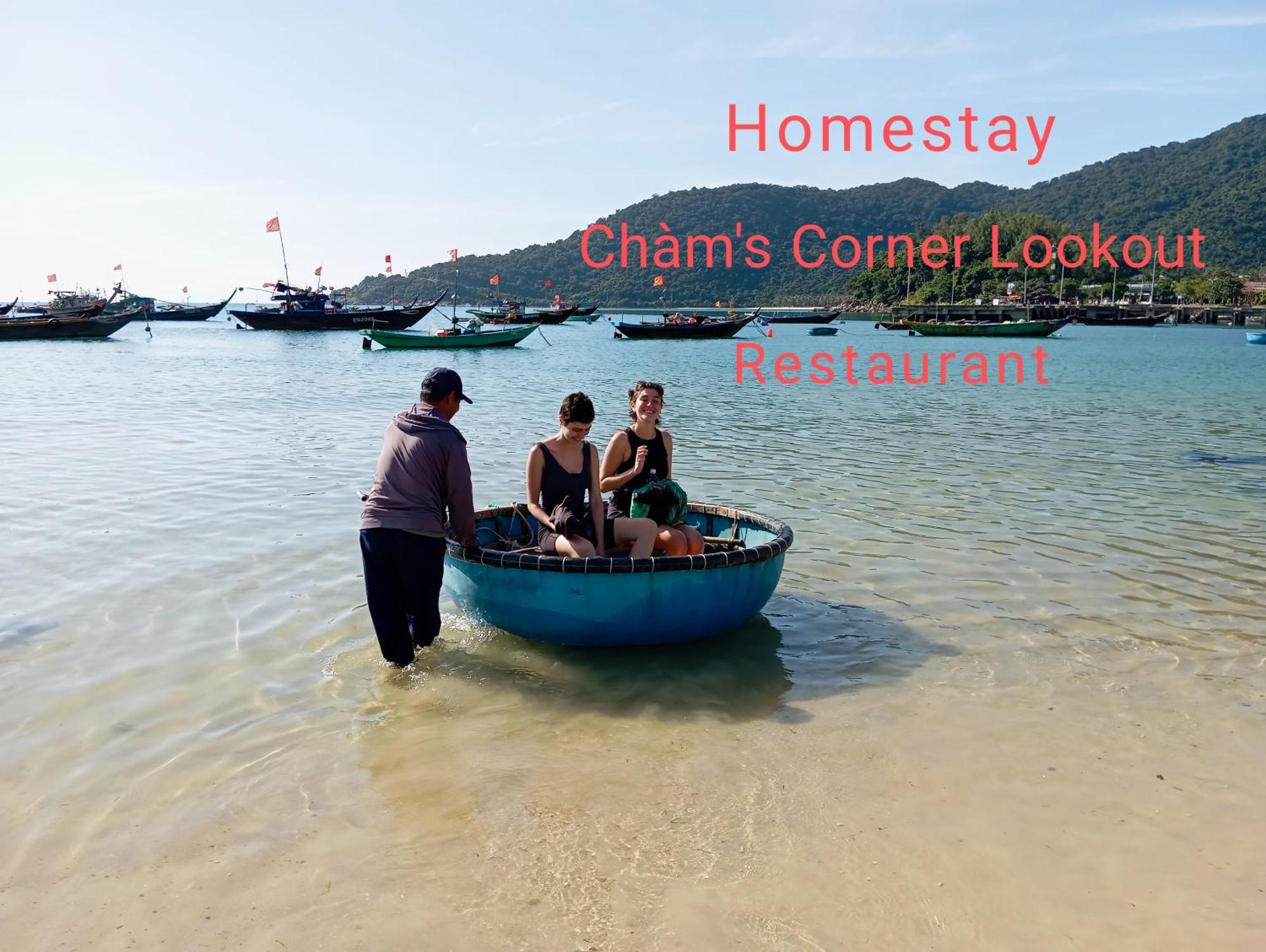 Cham'S Corner Lookout Homestay & Restaurant Tân Hiệ エクステリア 写真